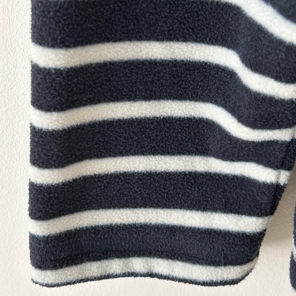 LL Bean Striped Fleece Jacket - Picture 6 of 16